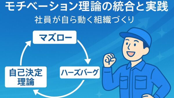 モチベーション理論の統合と実践｜社員が自ら動く組織づくり