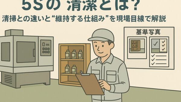 ５Sの清潔とは？清掃との違いと“維持する仕組み”を現場目線で解説