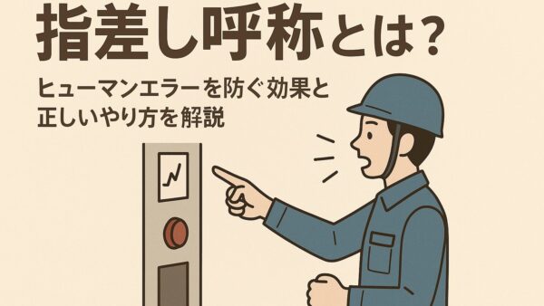 指差し呼称とは？ヒューマンエラーを防ぐ効果と正しいやり方を解説