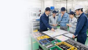 2S研修と現場確認で改善計画を作成する製造業チーム