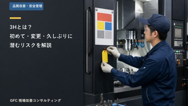 3Hとは？初めて・変更・久しぶりに潜むリスクを現場目線でわかりやすく解説