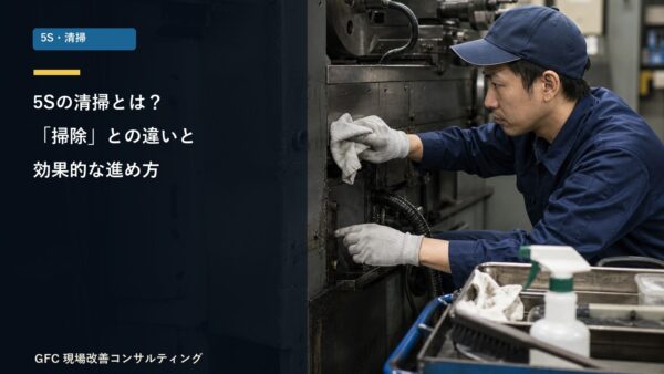 ５Sの清掃とは？「掃除」との違いと現場での効果的な進め方を徹底解説