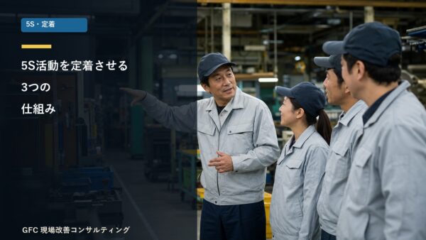 ５Ｓ活動を定着させる３つの仕組み｜続ける現場に共通するポイント