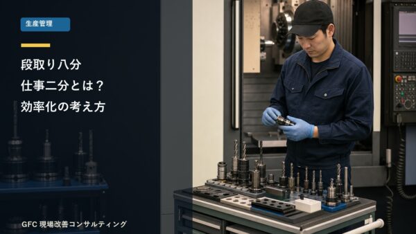 段取り八分仕事二分とは？段取りの意味と効率化の考え方を解説