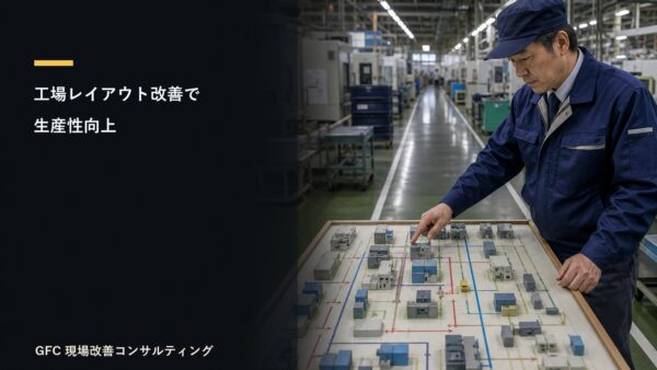 工場レイアウト改善で生産性向上｜現場で実践できる配置の工夫とポイント