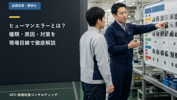ヒューマンエラーとは？種類・原因・対策を現場目線で徹底解説