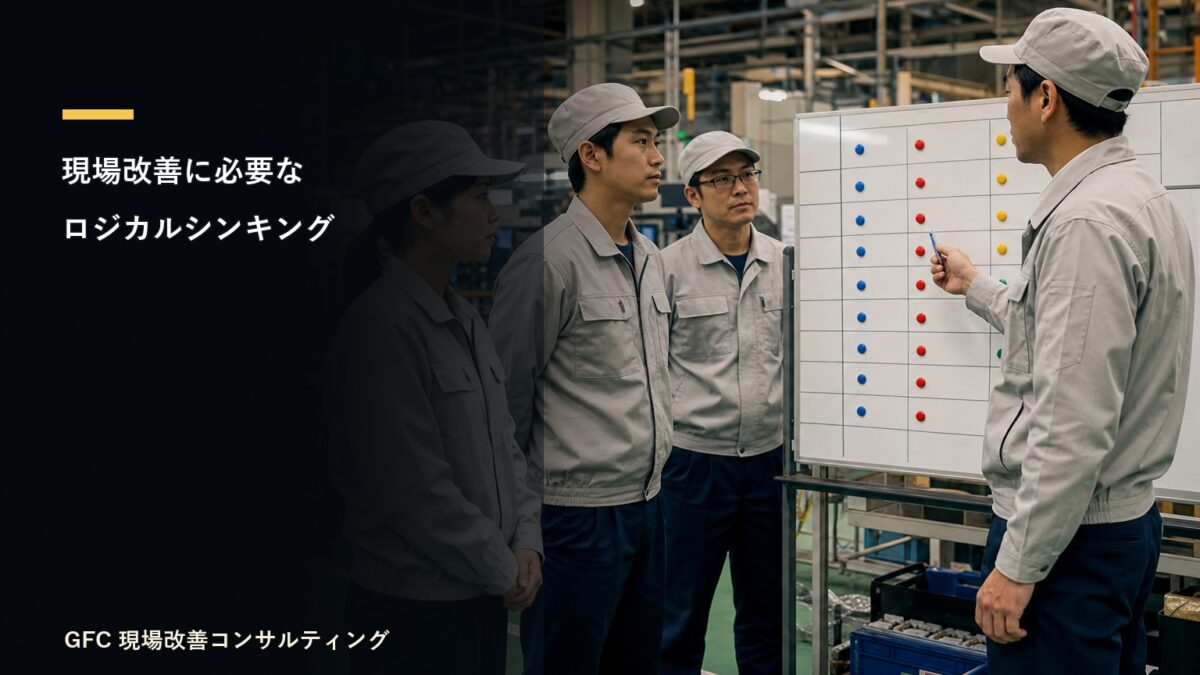 改善状況を共有する製造現場のチーム