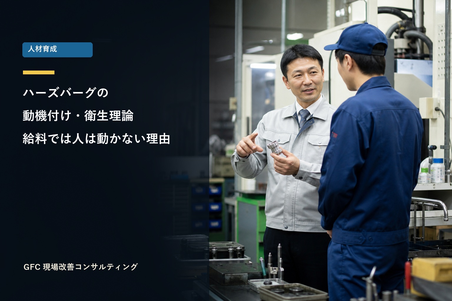 ハーズバーグの動機付け・衛生理論｜給料では人は動かない理由 | 製造