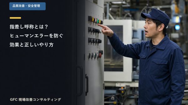 指差し呼称とは？ヒューマンエラーを防ぐ効果と正しいやり方を解説