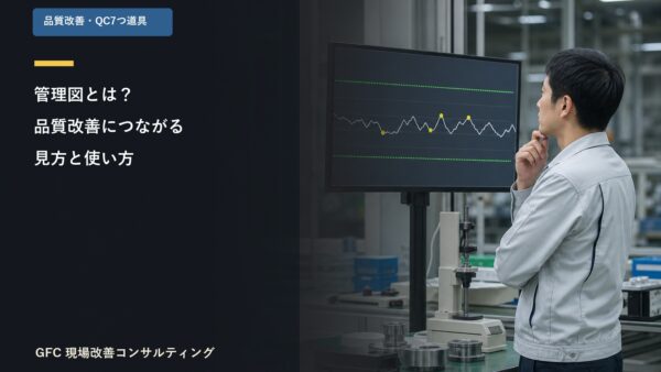 管理図とは？品質改善につながる「QC7つ道具」見方や使い方を解説