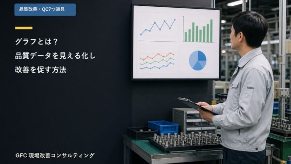 グラフとは？品質データの見える化で改善を促すQC7つ道具を解説