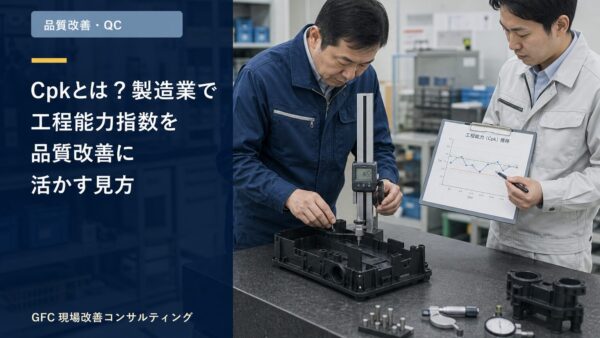 Cpkとは？製造業で工程能力指数を品質改善に活かす見方
