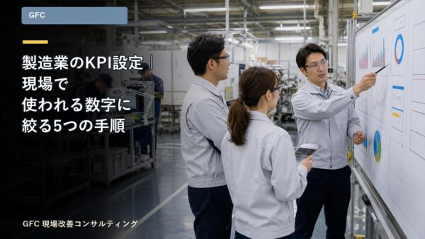 製造業のKPI設定｜現場で使われる数字に絞る5つの手順
